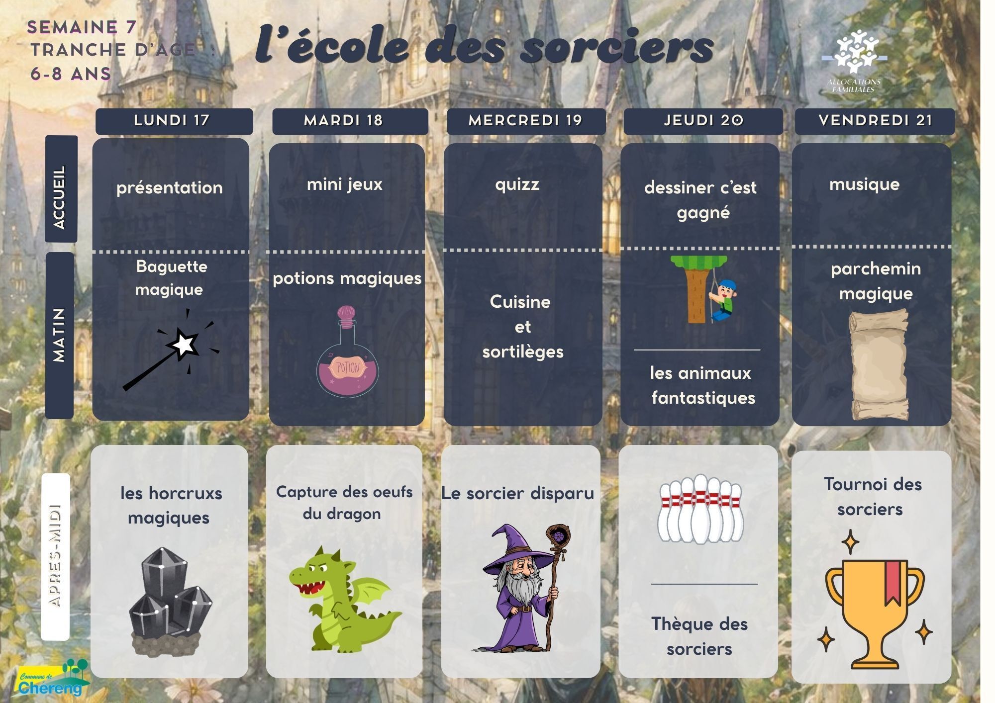 6-8 ans août semaine 3