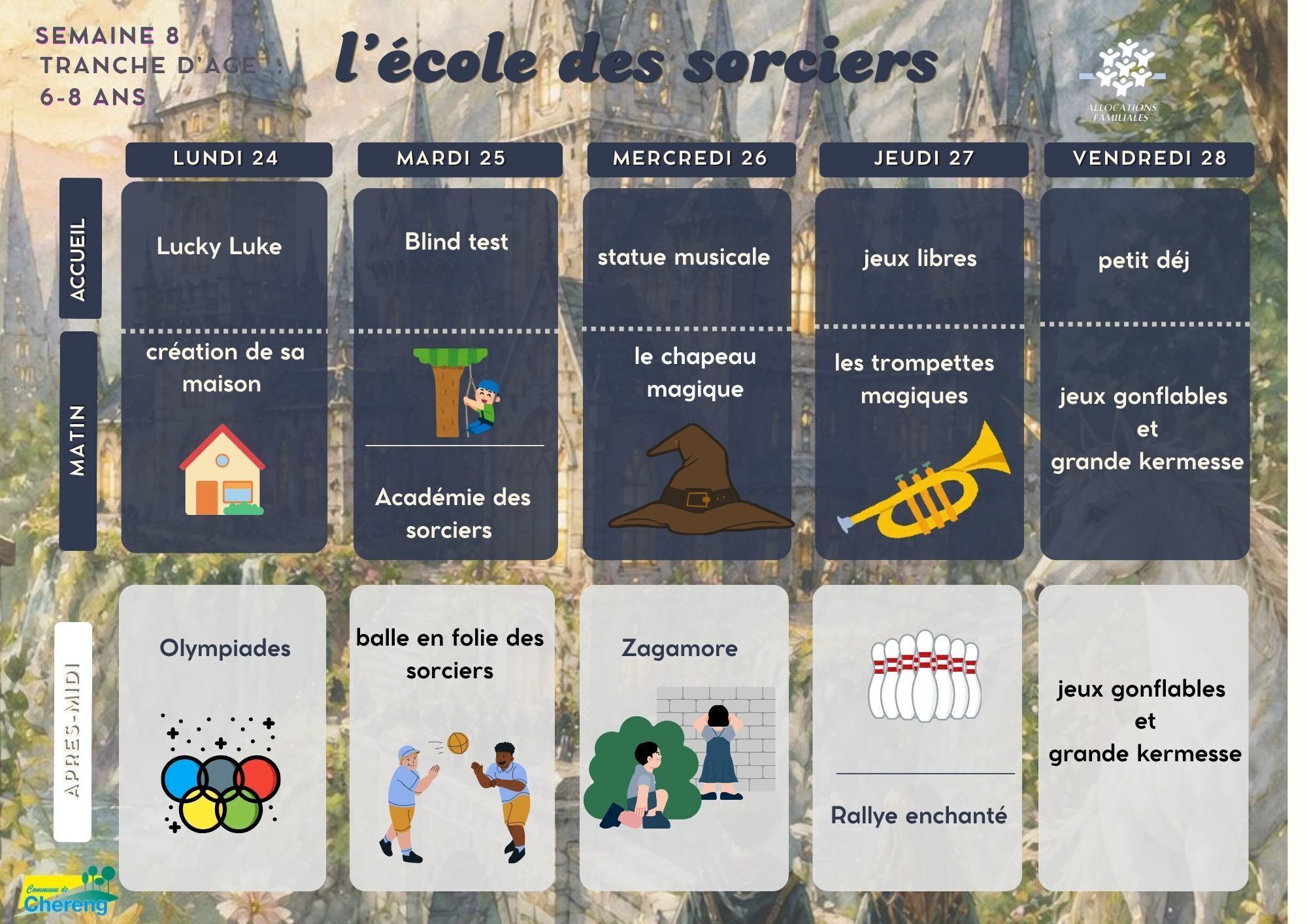6-8 ans août semaine 4