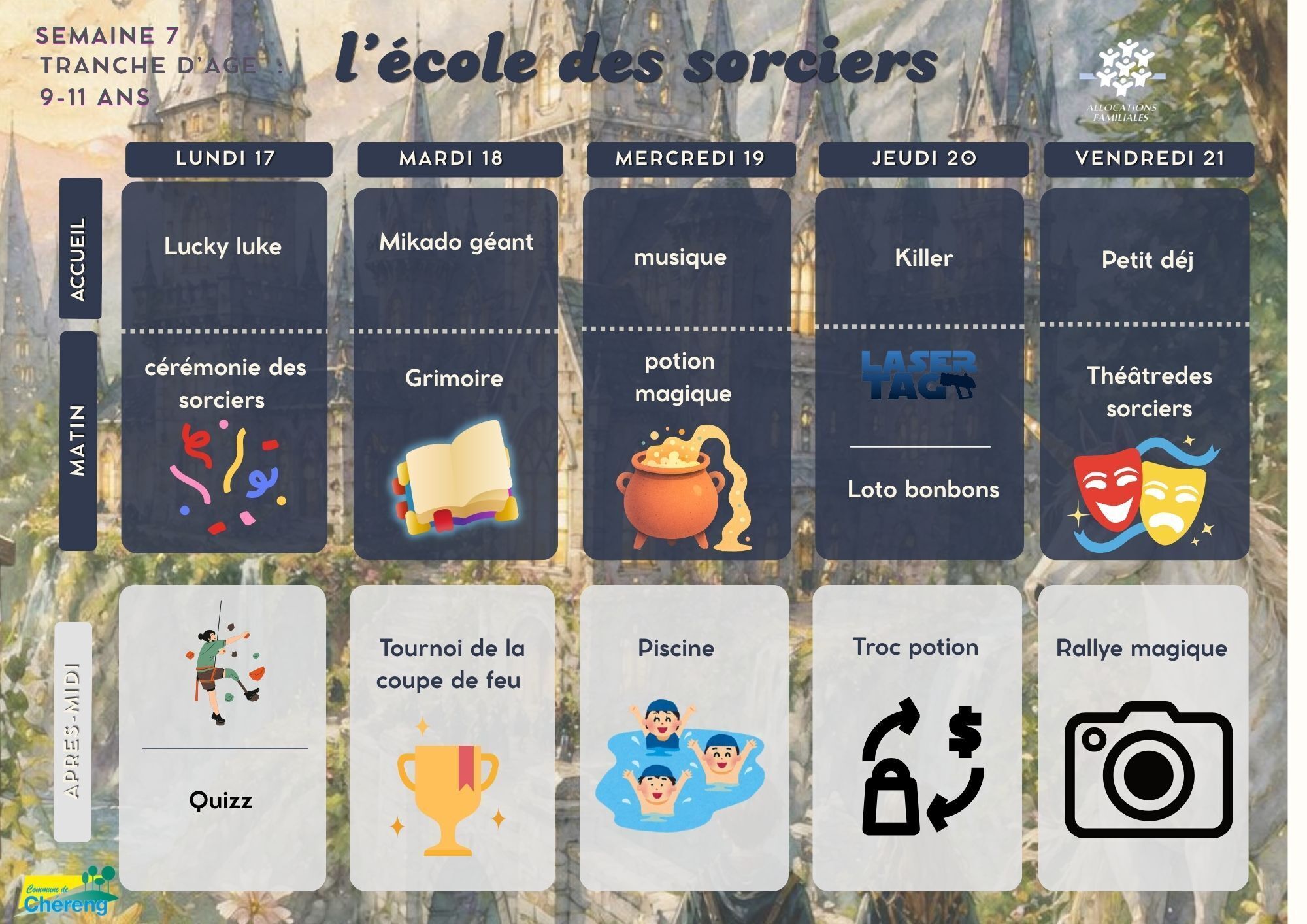9-11 ans août semaine 3