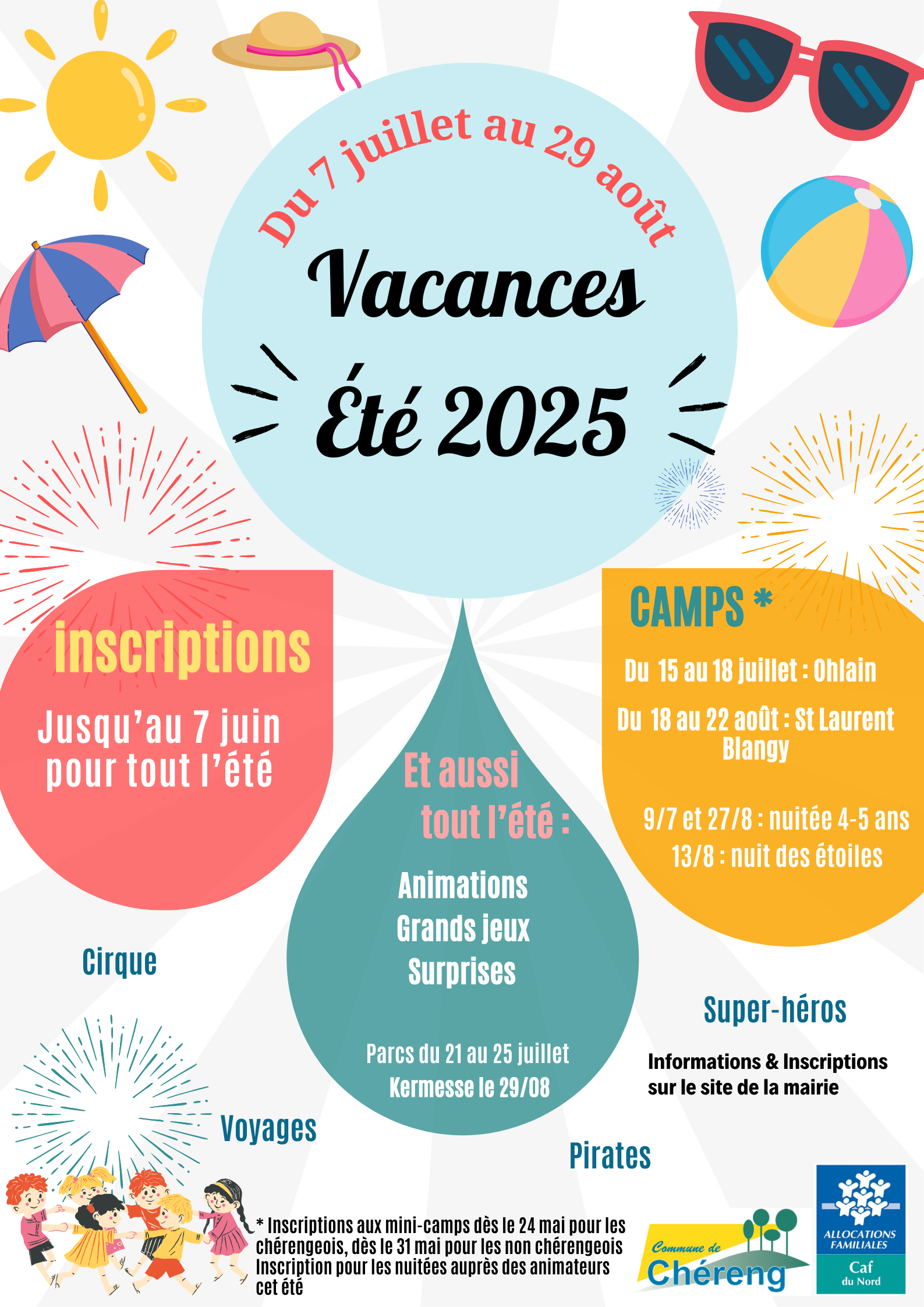 Affiche ALSH été 2025