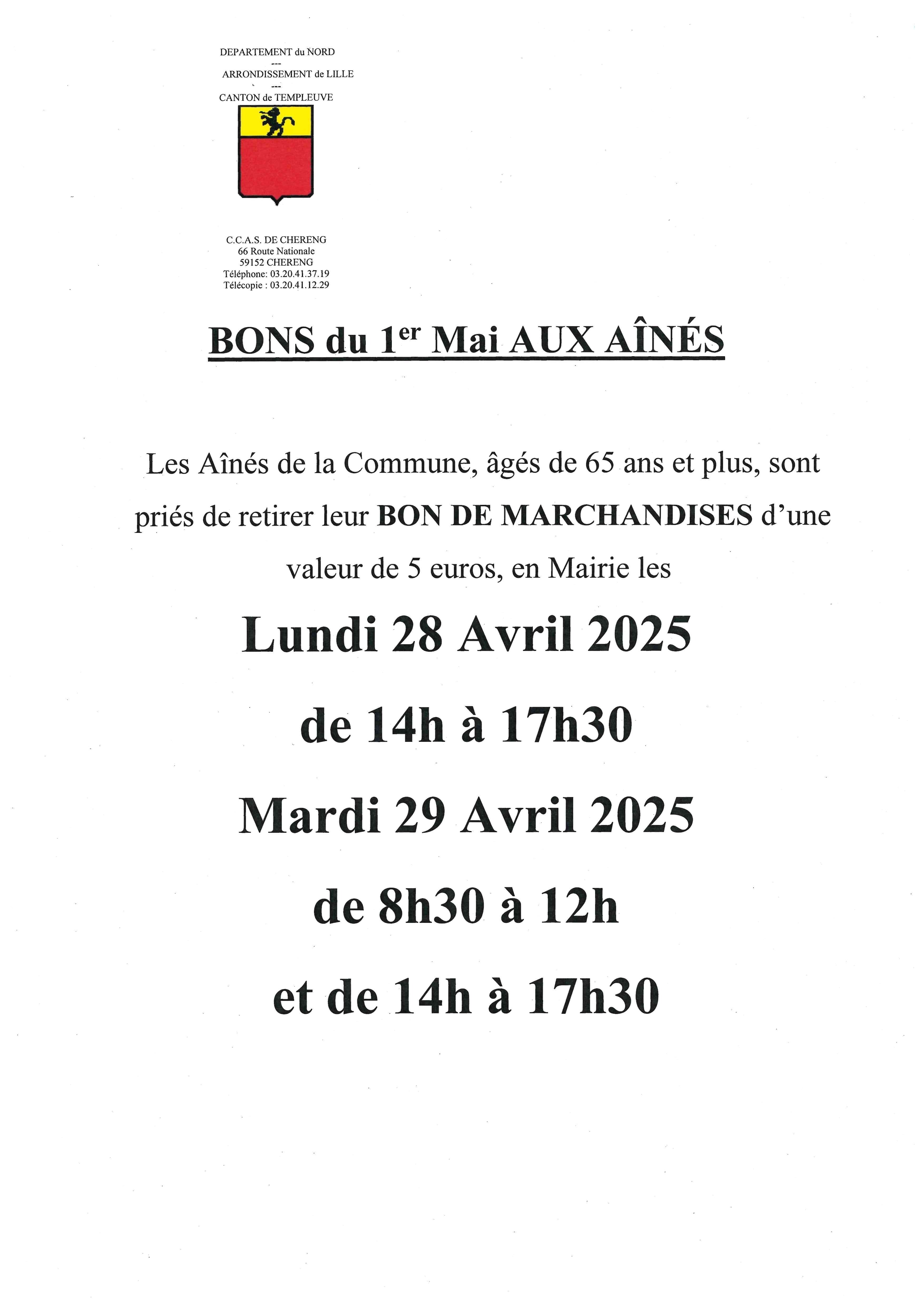 affiche bon des aînés