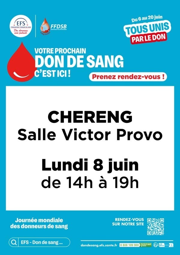 affiche don du sang - 08/06/26