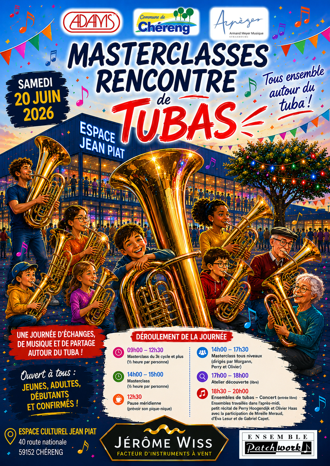 affiche masterclasses tubas 2026