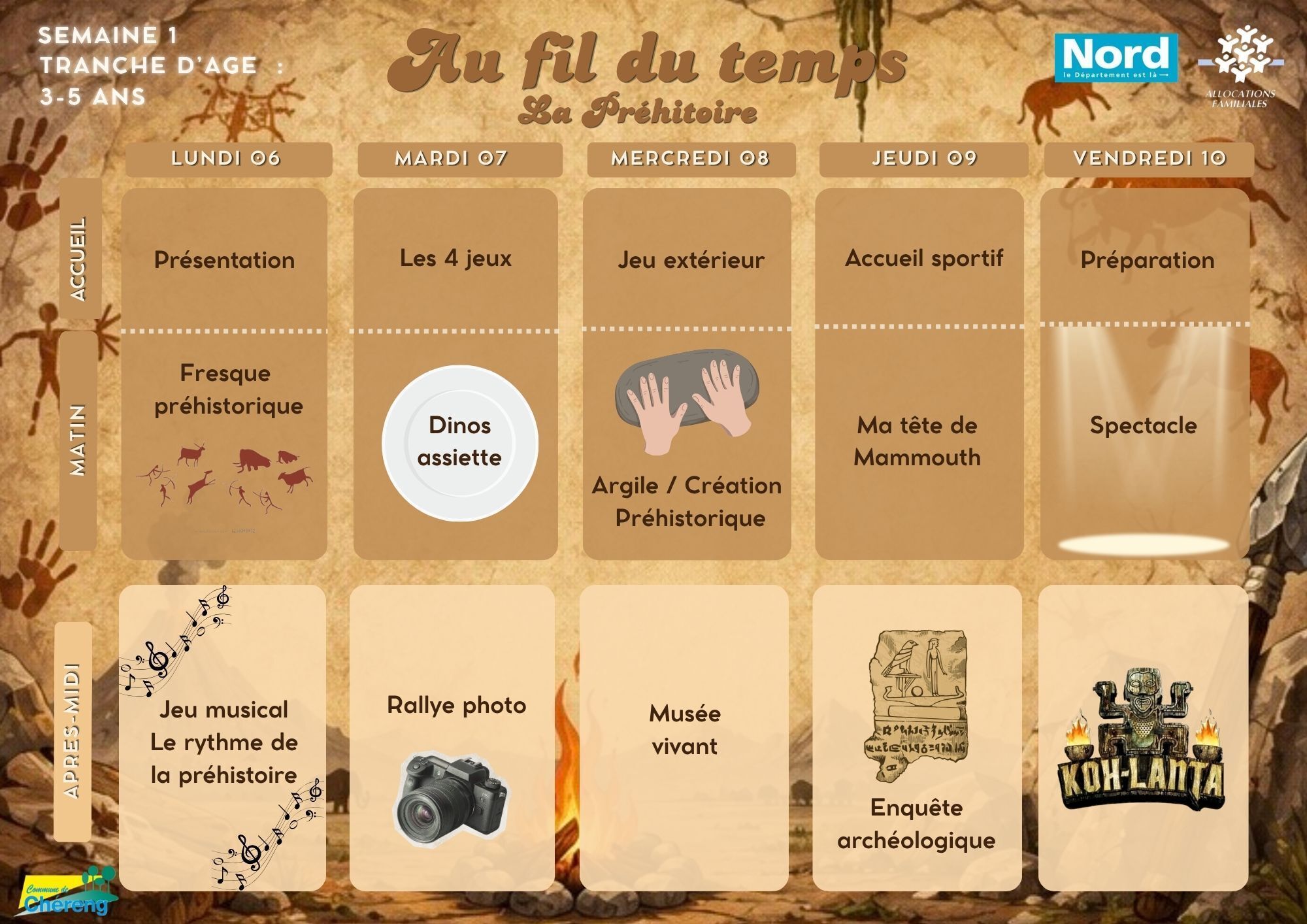 ALSH 3-5 ans sem 1