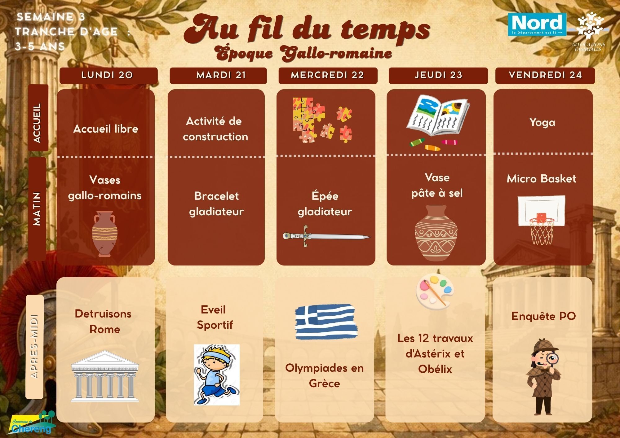 ALSH 3-5 ans sem 3
