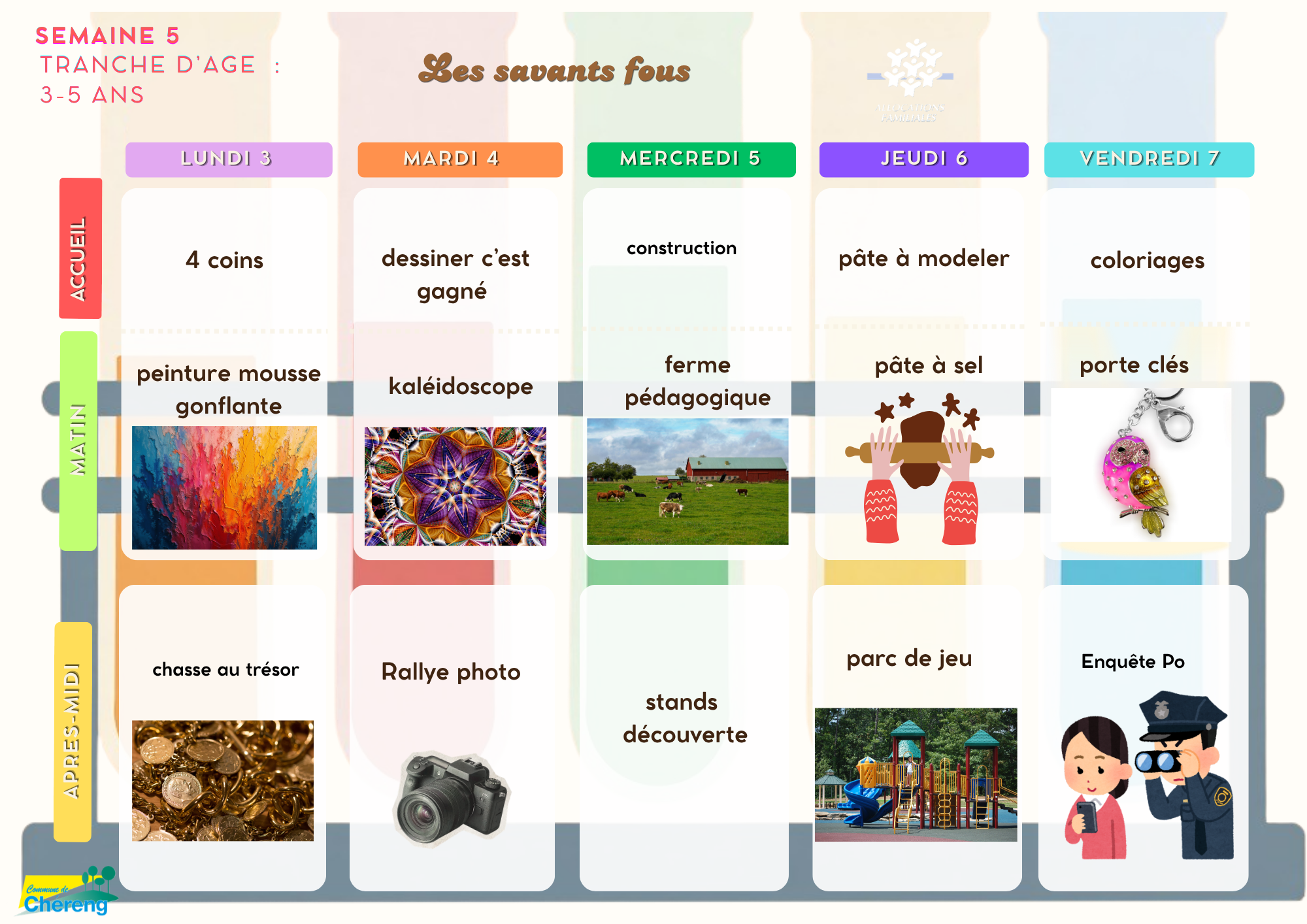 ALSH 3-5 ans sem 5