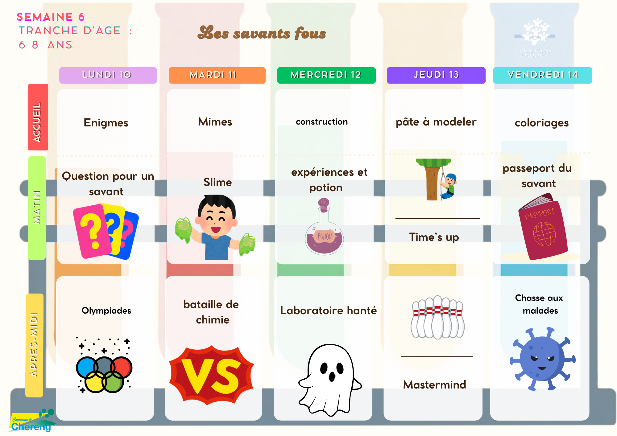 ALSH 6-8 ans sem 6
