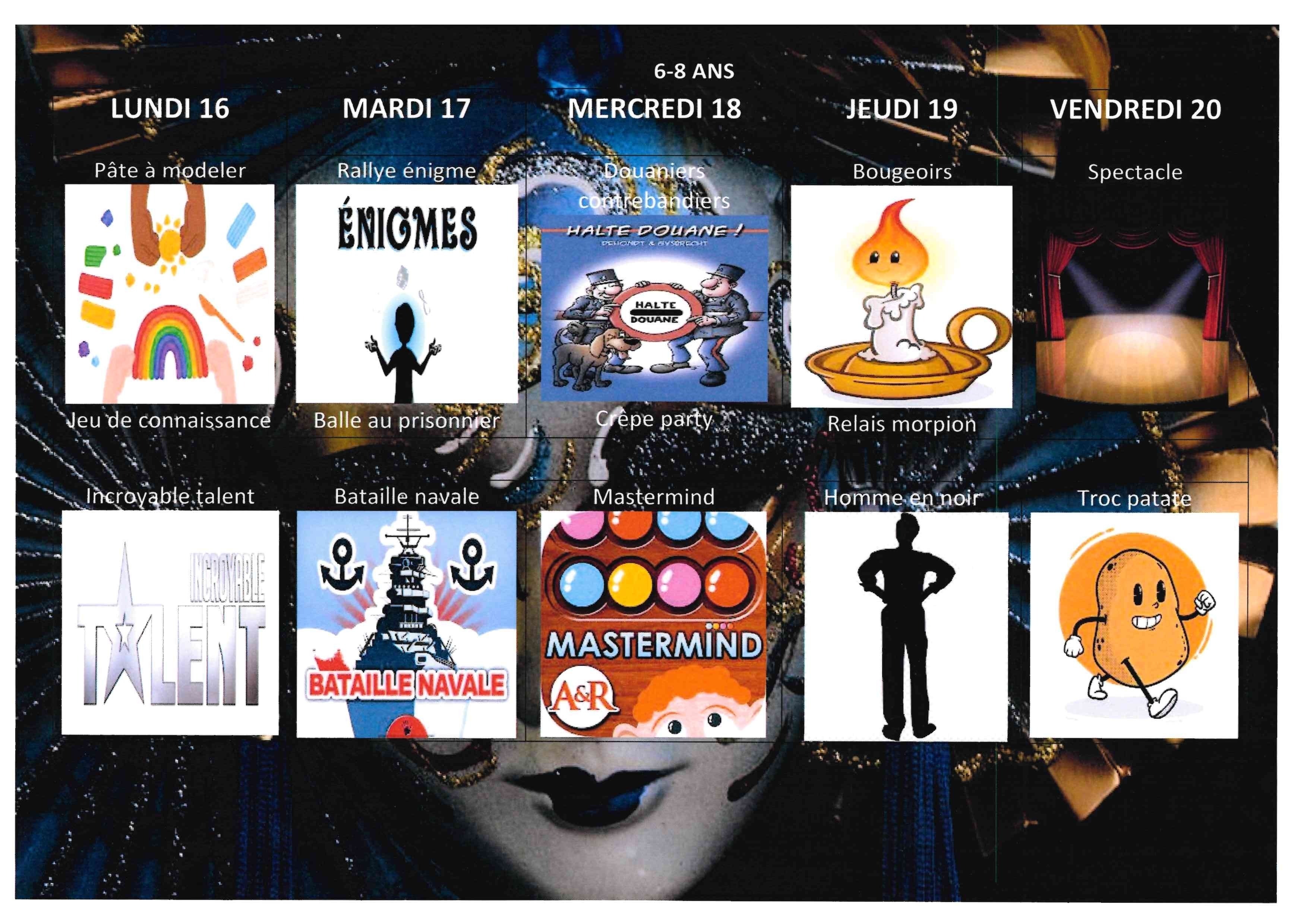 ALSH 6-8 ans - semaine 1