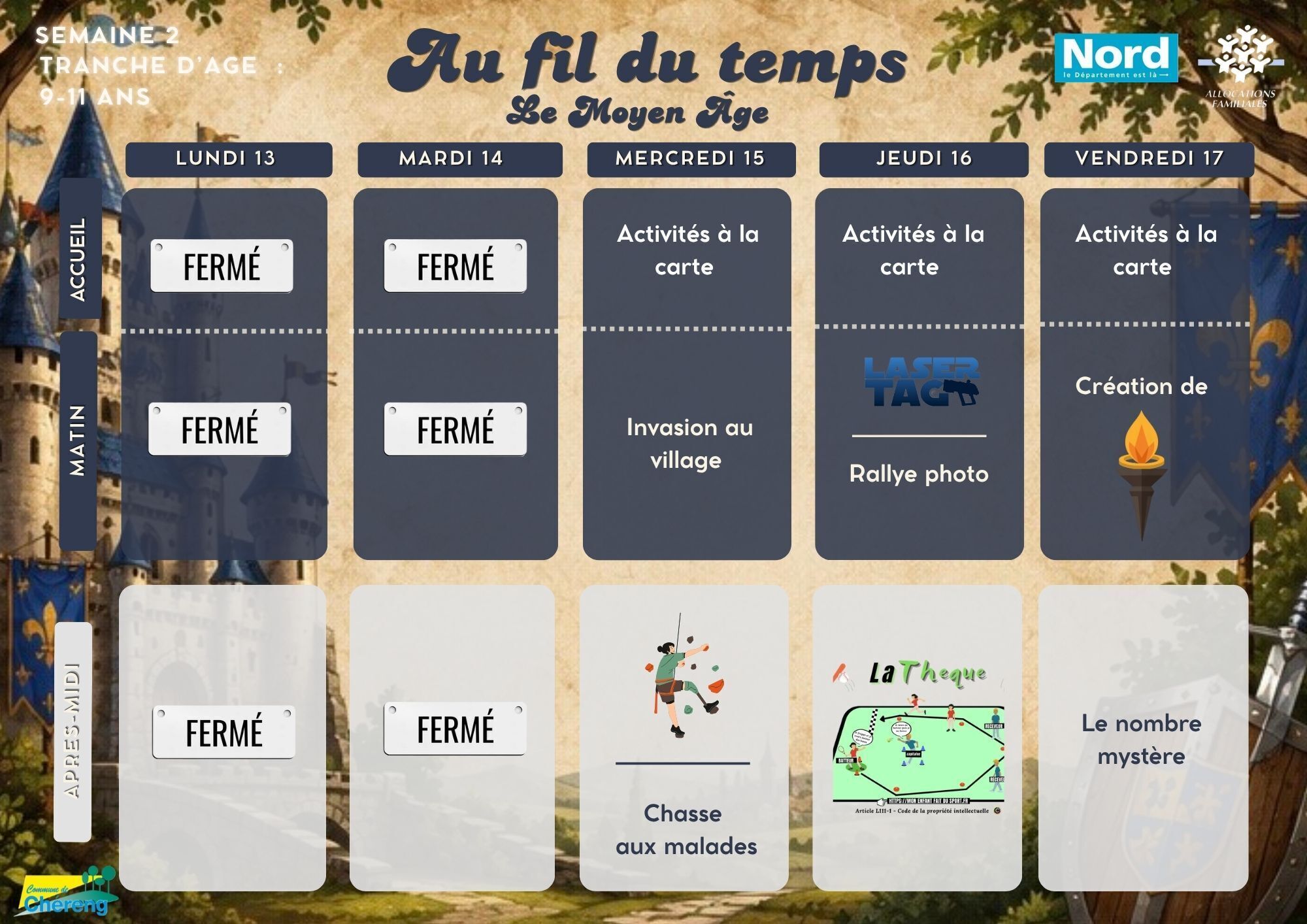 ALSH 9-11 ans sem 2