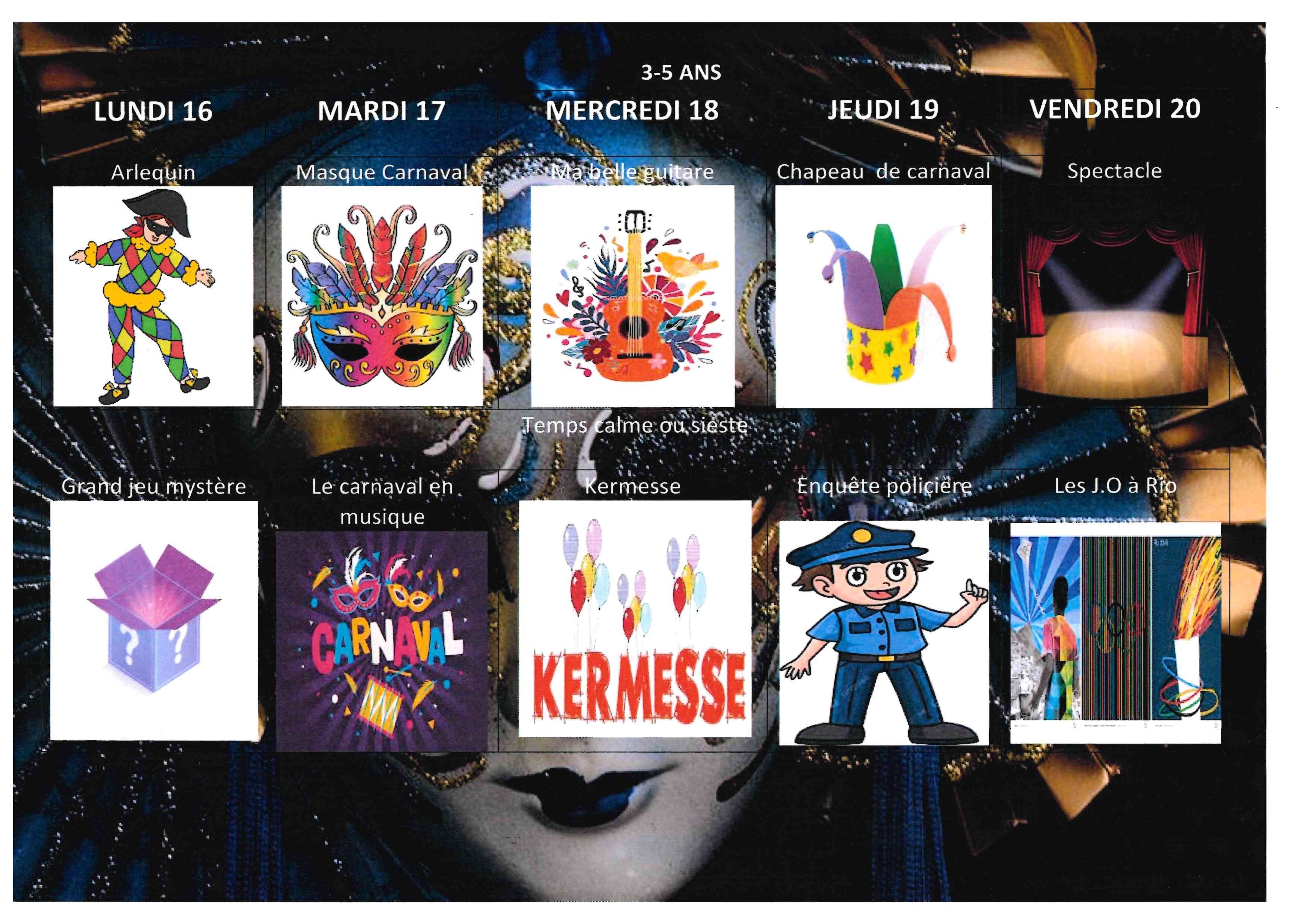 ALSH Hiver 3-5 ans semaine 1