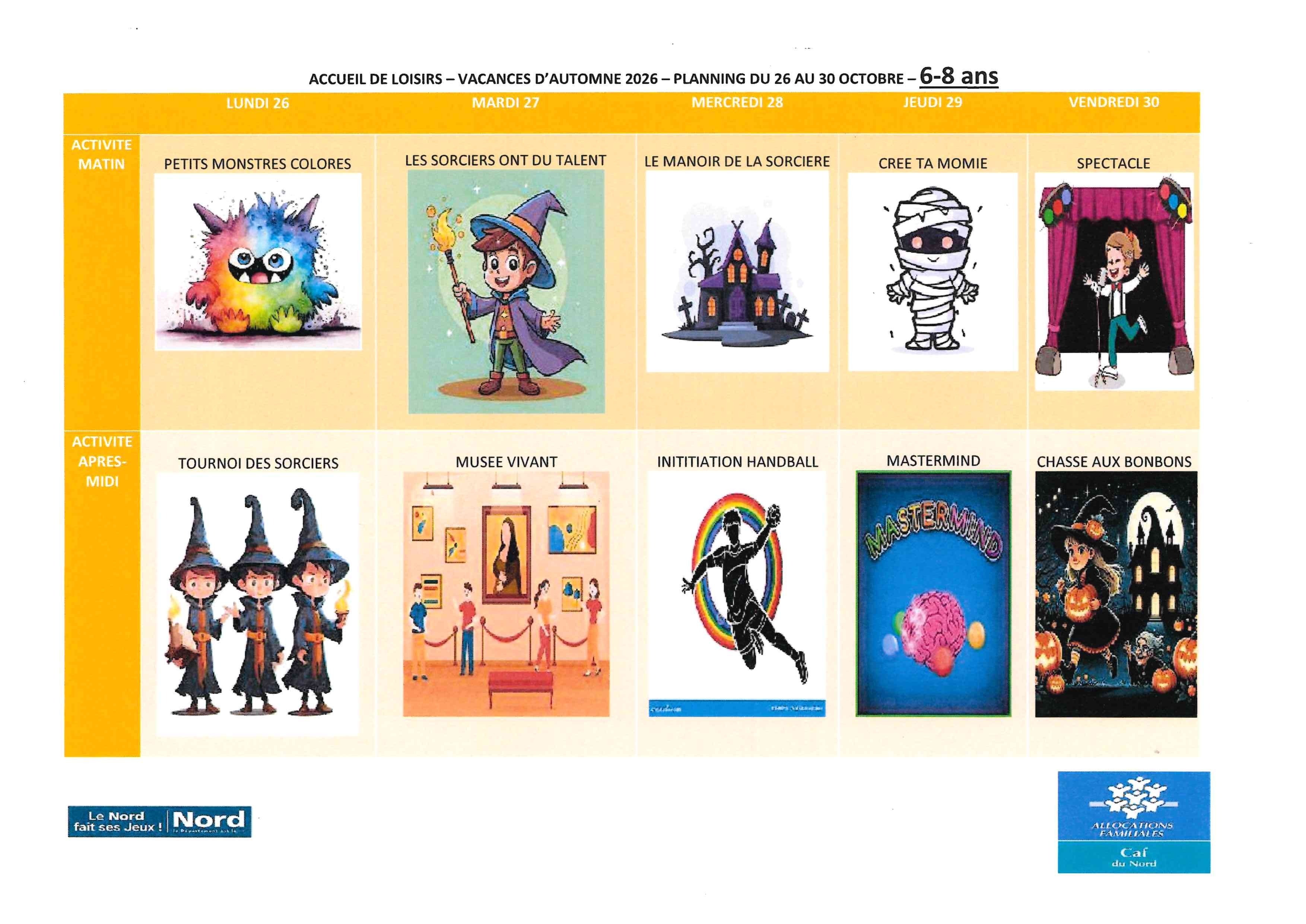 ALSH SEMAINE 2 - 6-8 ANS