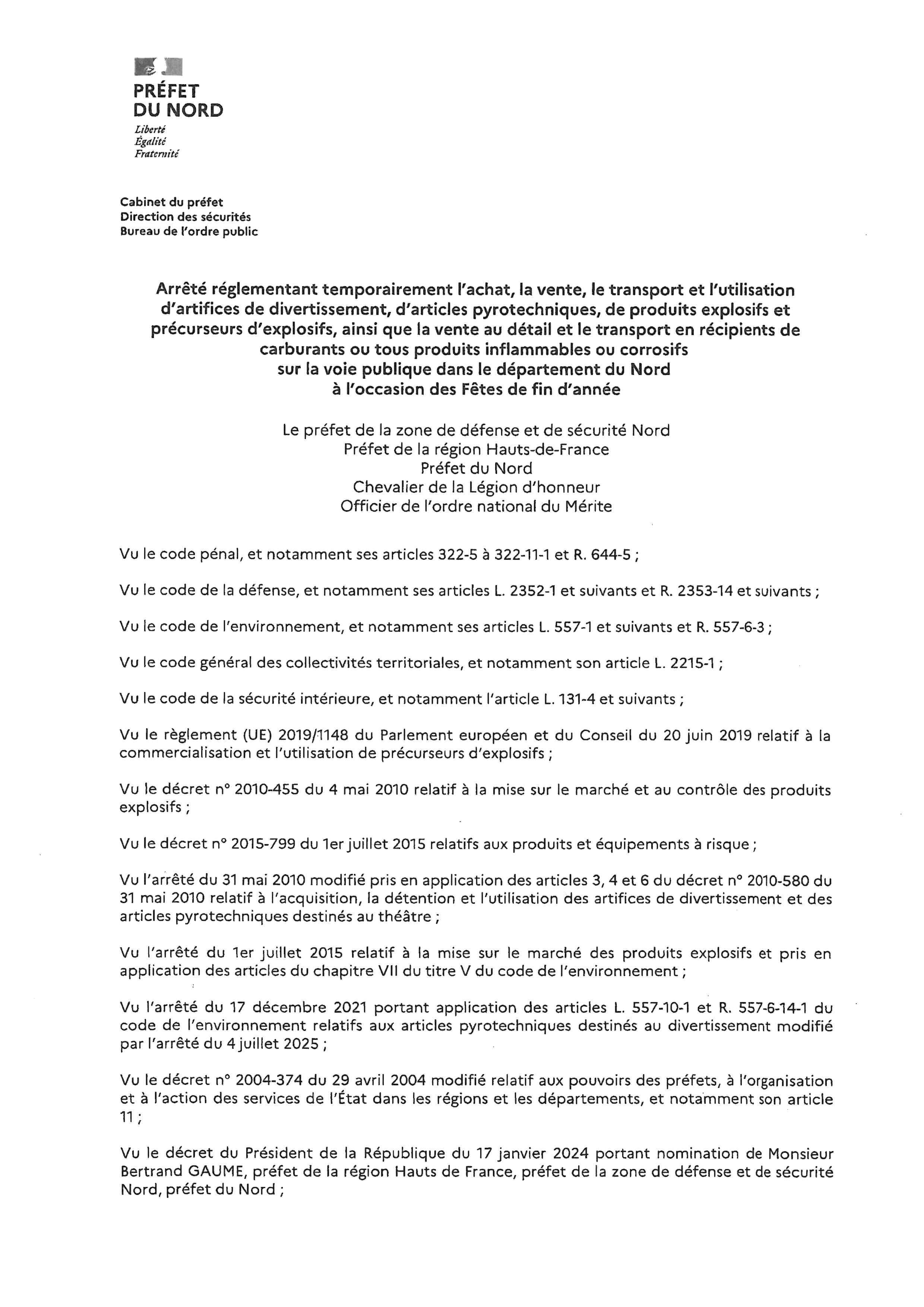 arrêté pref fin d'année p1