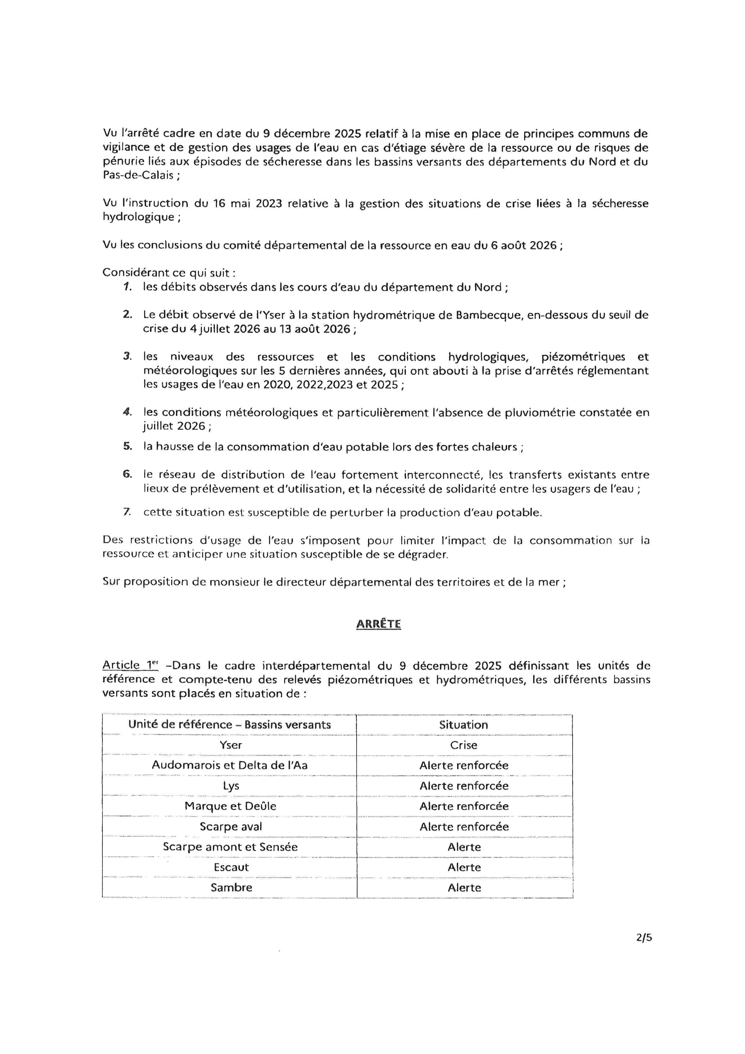 Arrêté pref ressources en eau août 2026 p2