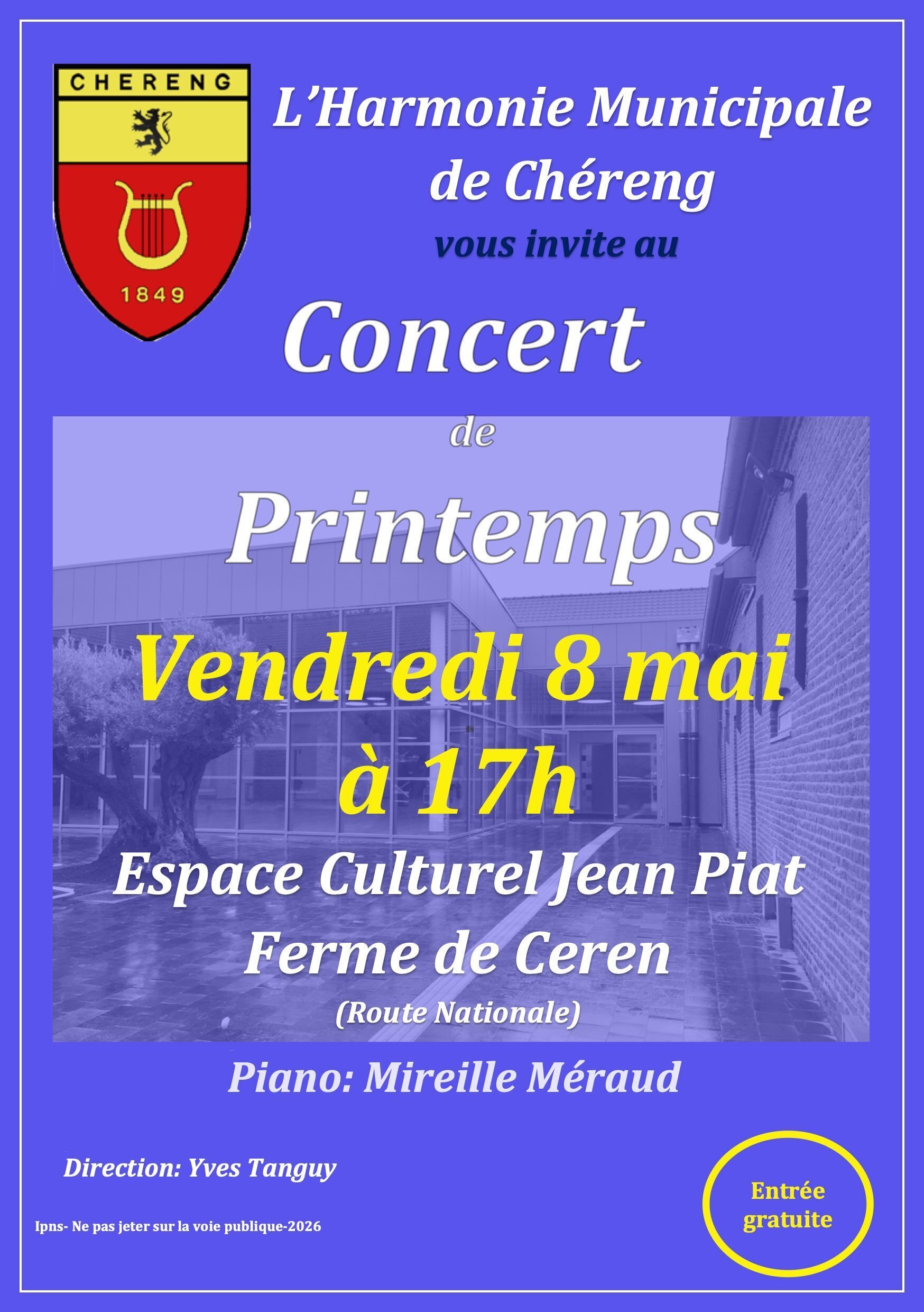 concert 8 mai harmonie municipale