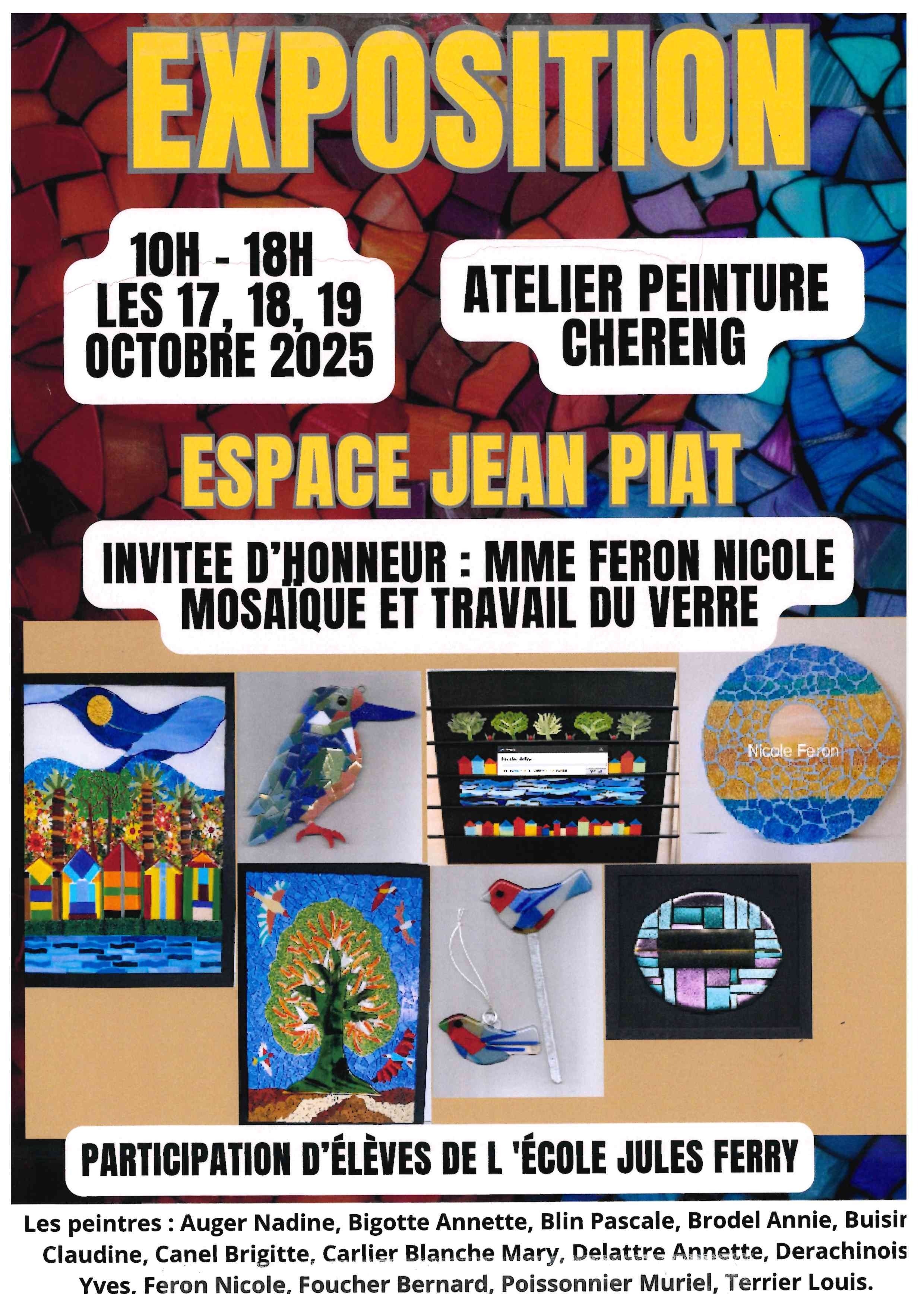 Expo atelier peinture