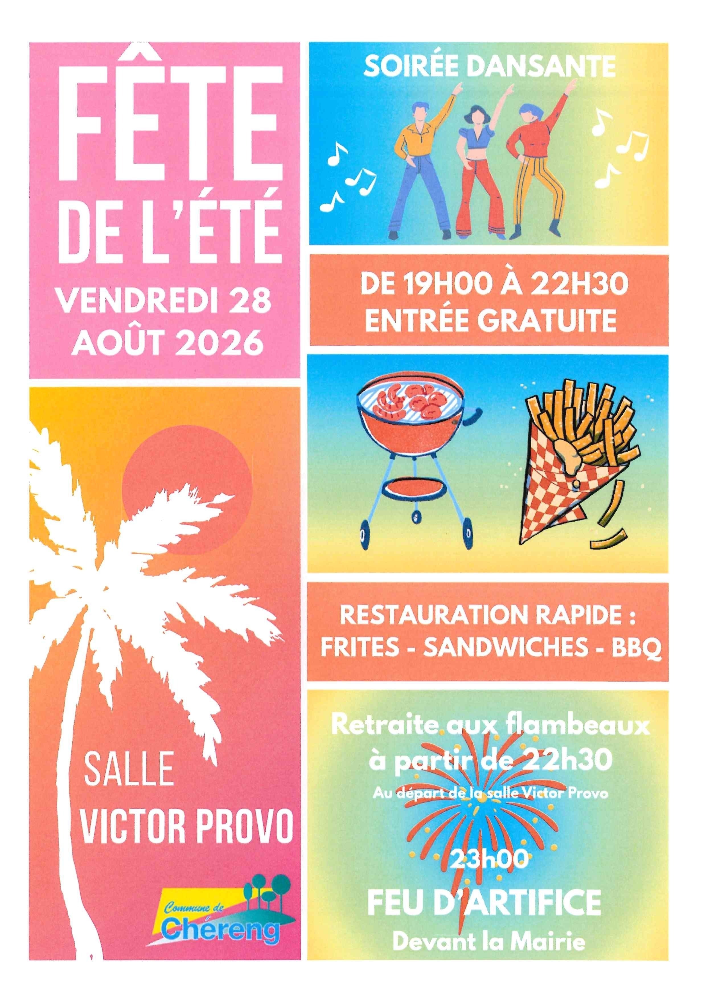 Fête de l'Eté le 28.08.2026