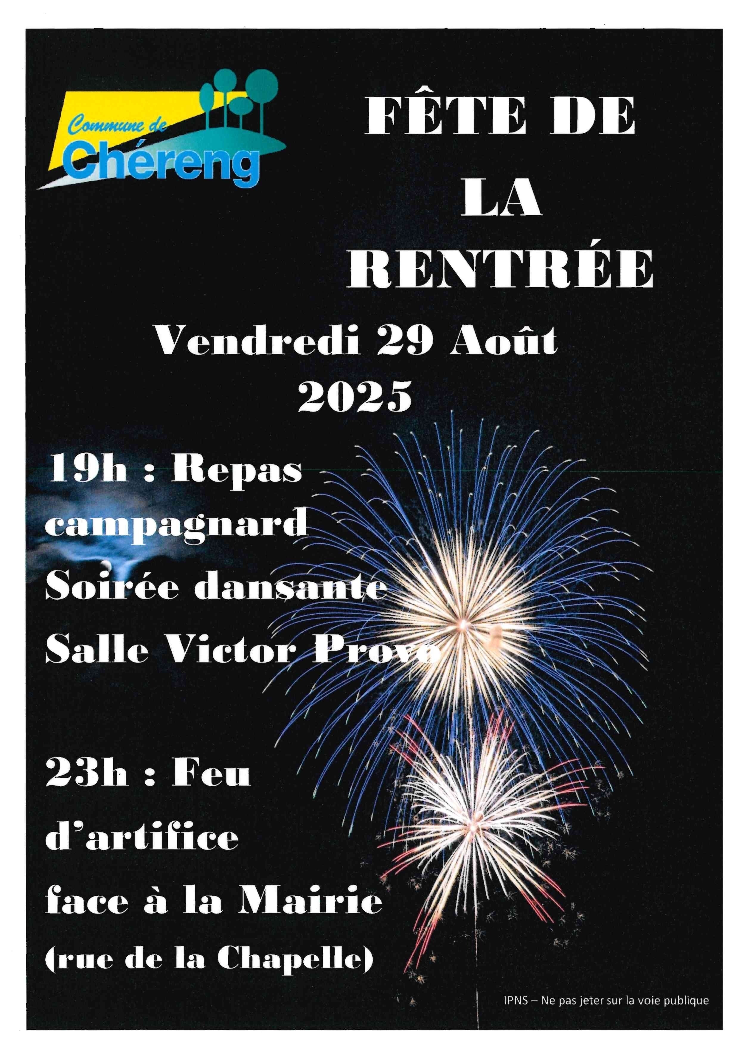 fête de rentrée 2025