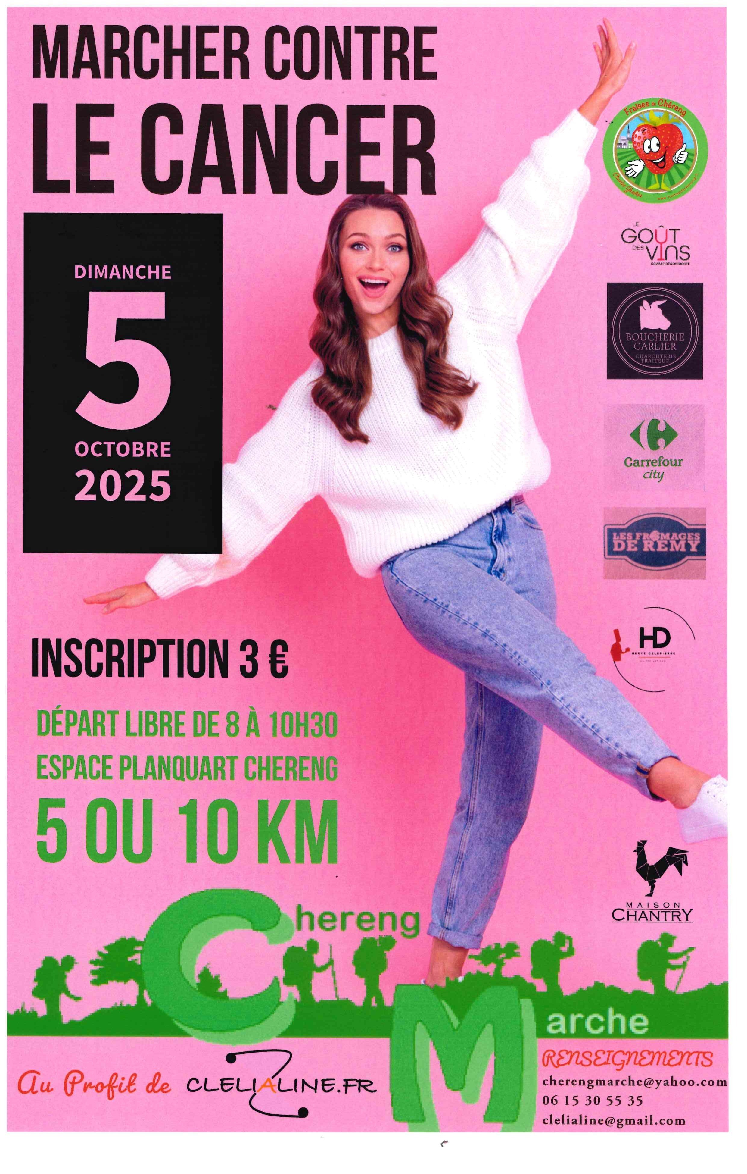 Marcher contre le cancer 2025