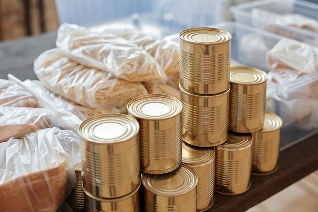 illustration collecte banque alimentaire
